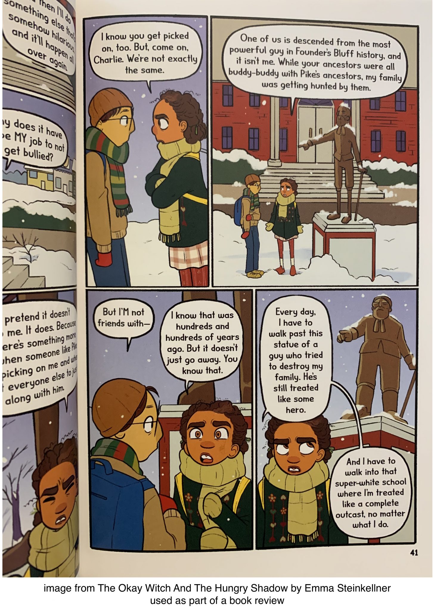 Graphic Novel Review The Okay Witch And The Hungry Shadow